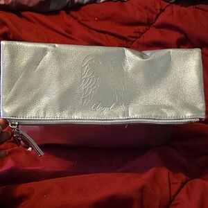 VICTORIA'S SECRET ANGEL SILVER CLUTCH BAG